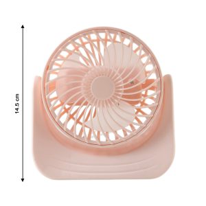 Plug and Play Silent Desktop Mini Fan with Adjustable Tilt Head (1 Pc)