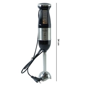 Stainless Steel Handheld Emulsion Blender With Four-blade Blade (300W / 1 Pc)