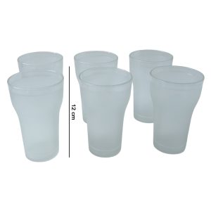 Prexo Unbreakable Plastic Drinking Water Glass (6 Pc Set, 300 ML Approx)