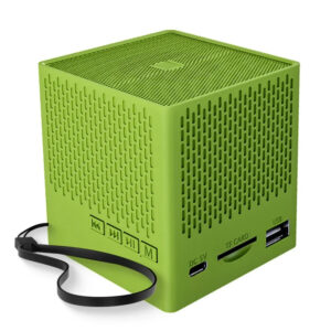 KUBE BLUETOOTH SPEAKER GREEN (6 Months Brand Warranty)