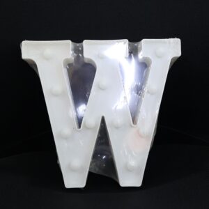 W Shaped LED Decorative Night Light (1 Pc)
