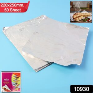 Aluminium Foil Cut Sheets 220×250 mm – 50 Sheets