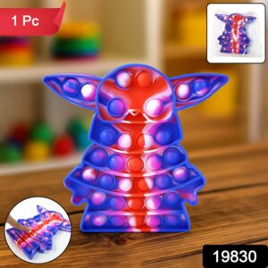 Premium Cartoon Shape Silicone Pop It Fidget Toy (1 Pc)