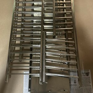 Stainless Steel Wall Mounted Kitchen Rack 7-Tier Space-Saving Organizer