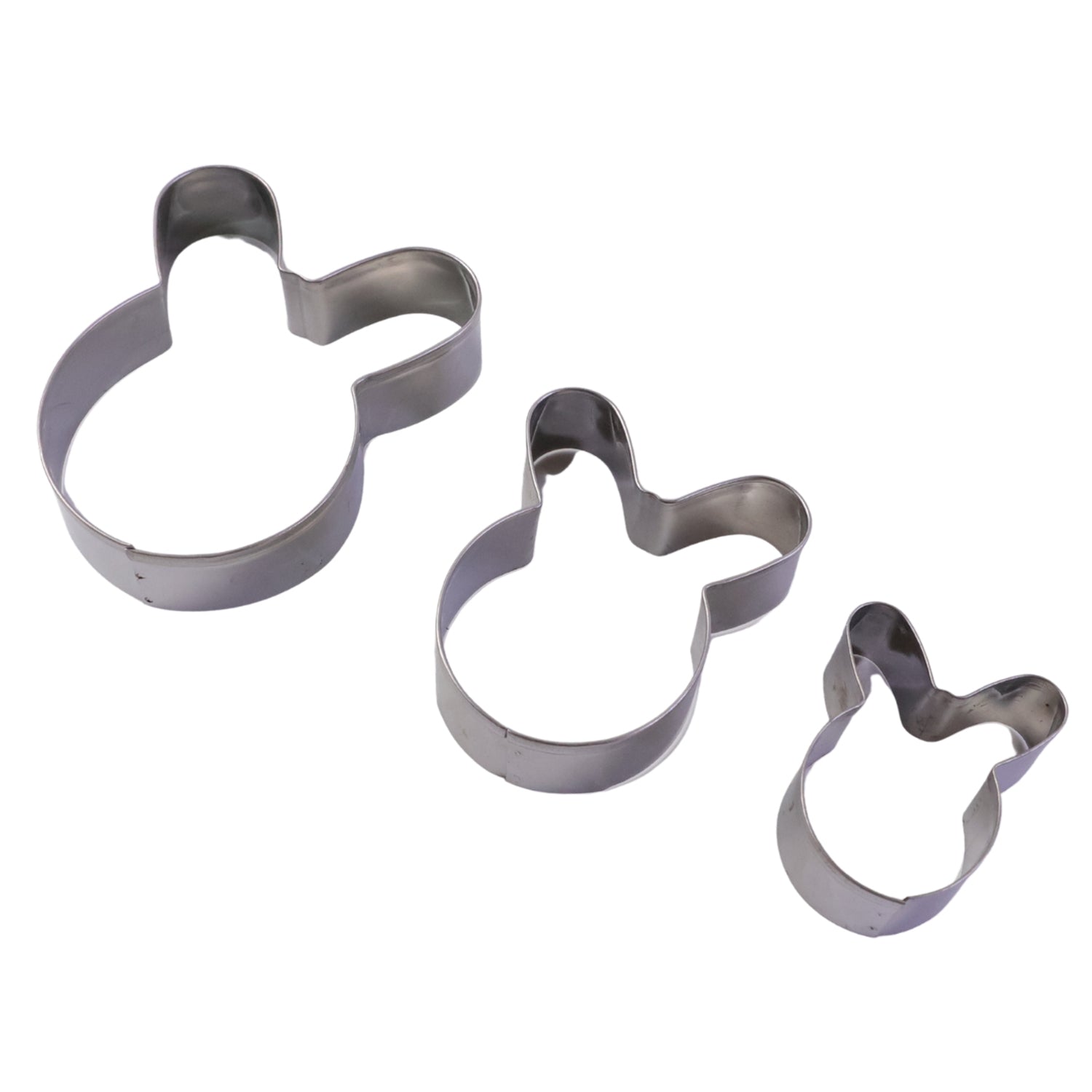 Stainless Steel House Shape Cookie Cutter Set (3 Pc Mix Design Set) - Image 6