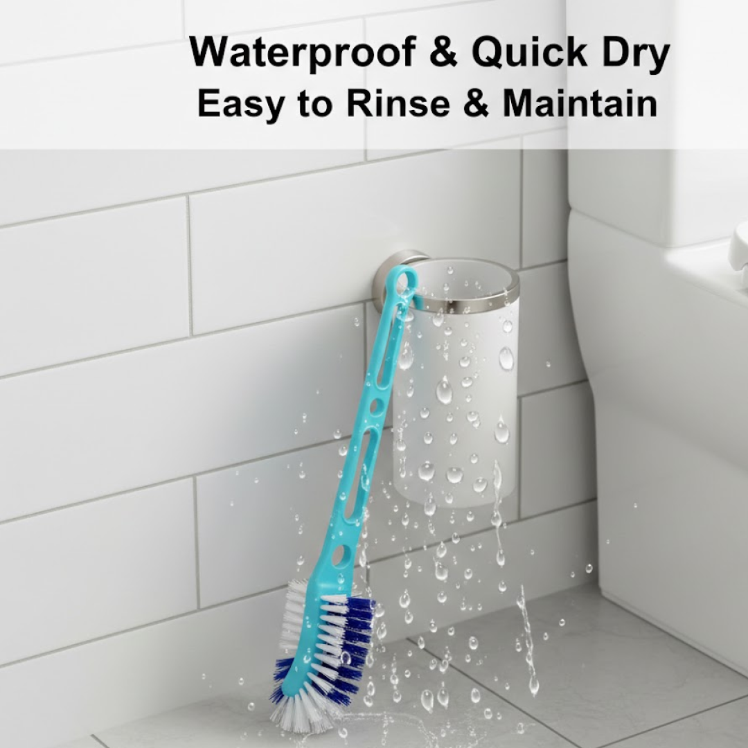 2 In 1 Double Hockey Stick Shape Toilet Brush