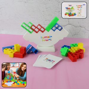 Tumble Tower Balancing Blocks Game Set (1 Set)