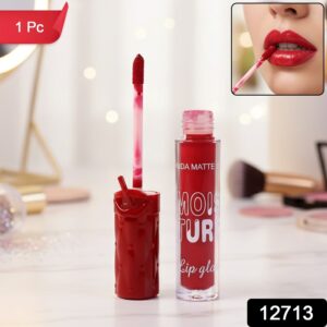 High-Pigment Matte Liquid Lip Gloss for Women (1 Pc)