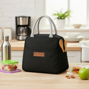 Premium Insulated Multicolor Tiffin Bag (Mix Colour/ 1Pc)