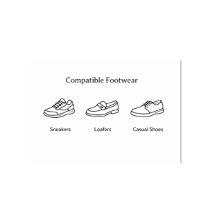 No-Show Liner Socks with Anti-Slip Heel Grip  (1 Pair)