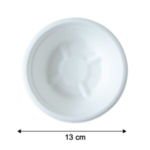 Vegnar 240 ml Compostable Bagasse Bowl (10 Pc)