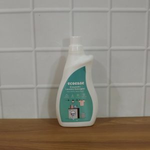 Ecoease Enzymatic Laundry Detergent Liquid, Plant Based Enzyme Powered Tough on Stains, (1L)