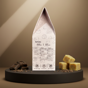 Gudlily Desi Jaggery Cosmic Butterscotch Chocolate – Premium Jaggery Chocolates with Natural Sweetness (100Gm)