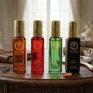 Cupid Premium Perfume Gift Set for Men Long Lasting Fragrance Collection (4x20ml)