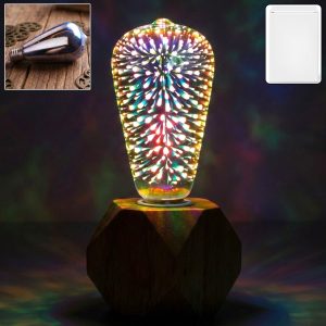 3D Firework LED Decorative Bulb Light for Home Decoration & Night Ambience