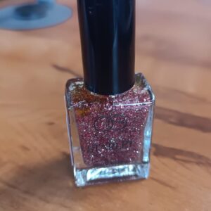 OG Beauty Metallic Rose Starlet Glitter Nail Paint (10 ML / 1 Pc)