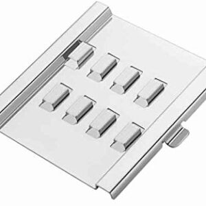 6 in 1 Stainless Steel Kitchen Chips Chopper Cutter Slicer and Grater with Handle