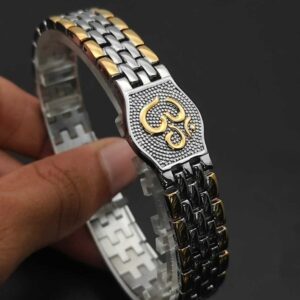 Dual-Color Bracelet Style Om