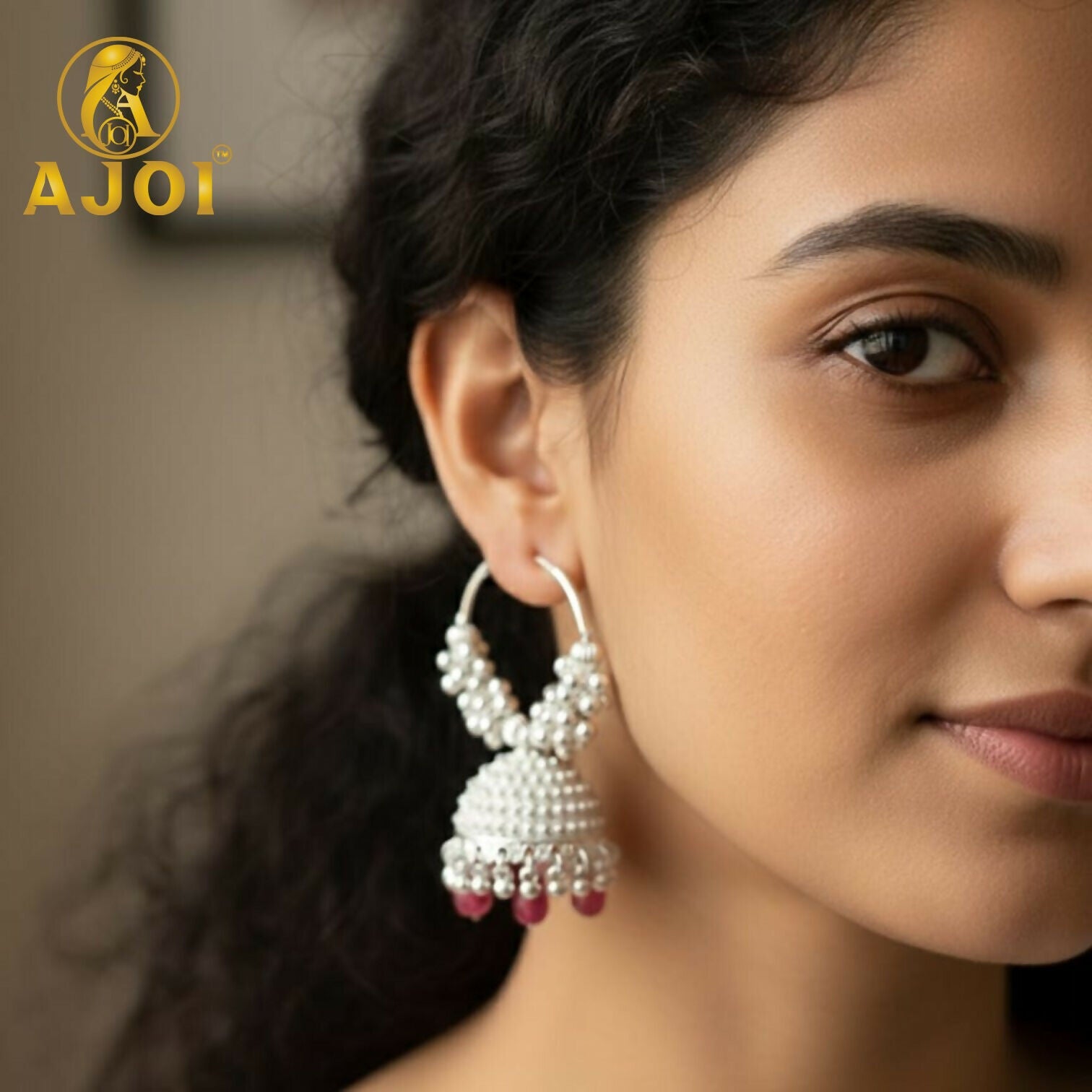 Heritage Silver with Ruby Drops - Image 2