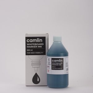Camlin Blue Whiteboard Marker Ink – High Visibility Refill Bottle (500 ml)
