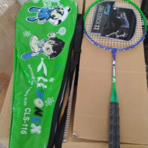 2 Pc Lightweight Kids Badminton Racket Set with Carry Bag