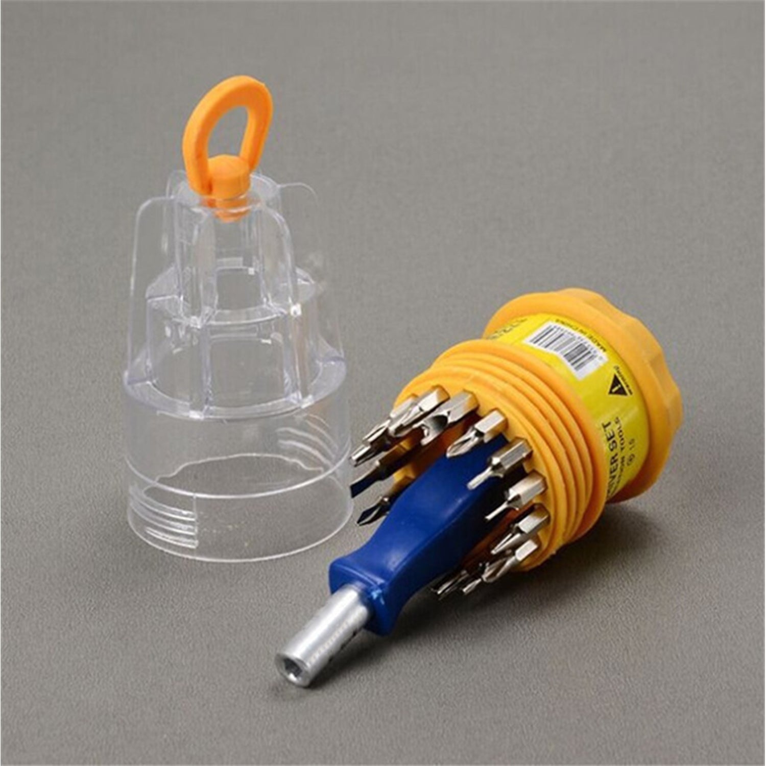 16-in-1 Screwdriver Set with 15 Magnetic Bits – Professional Driver Kit