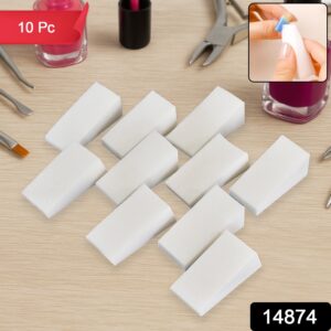 10 Pcs Nail Buffer Blocks – Professional Manicure & Pedicure Nail Polishing Sponge