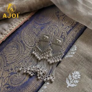 Heritage Silver Elephant Earrings