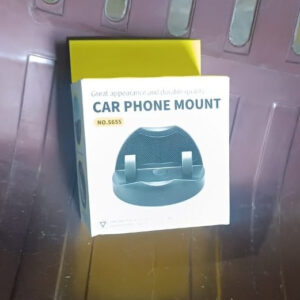 2 in 1 Car Anti-Slip Mat, Phone Holder Non Slip Sticky Phone Mount Holder (1 Set)