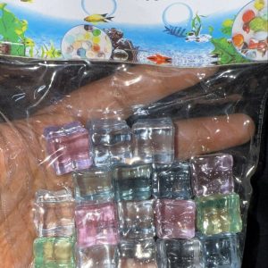 Multicolor Decorative Ice Cube Stones for Vase & Aquarium