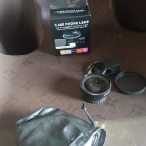 0.45X Camera Lens External Phone Lens Phone Camera Lens (With Color Box / 1 Pc)