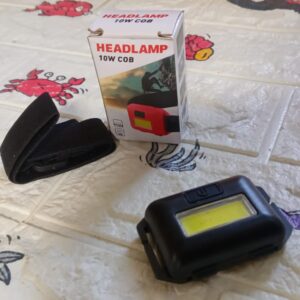 10W COB Waterproof Headlamp – Portable Lantern for Camping, Hiking (1 Pc)
