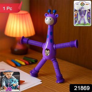 Giraffe Shape Flexible Magic Spring Toy (1 Pc)