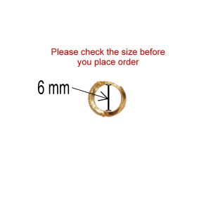 Gold Plated Ruby & AD Stones Nosepin Ring Hoop for women and girls