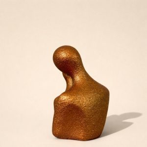 Abstract Couple Showpiece with Heart for Home, Table & Gift Decor