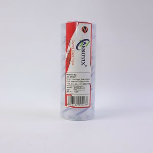 Crystal Clear Cello Tape Transparent Adhesive Packing Tape Rolls (33x24mm/6Pcs)