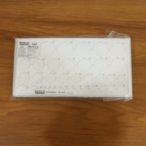 Plastic Circle Master Drawing Template & Multiple Circle Sizes for Drafting (Pack of 10)
