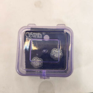 Silver-Plated AD Flower Stud Earrings for women and girls