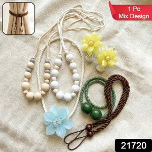 Decorative Curtain Tieback (1 Pc Mix Design)