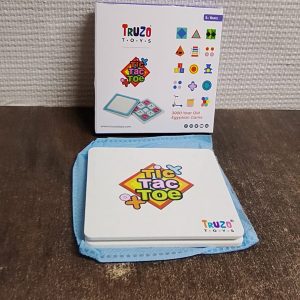 Tic Tac Toe Classic Strategy Board Game for Kids (1 Set)