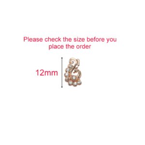 Rose Gold-Plated AD Diamond Stud Earrings | Elegant Peacock Design for women and girls