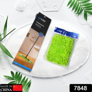 Microfiber Mop with Extendable Handle for Home & Office Cleaning  (Pipe Not Inluded)