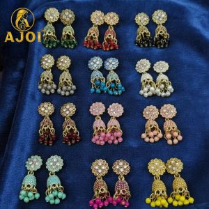 Floral Stud Mini Earrings Set of 12