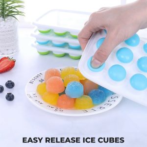 Pop it Ice tray with lid Pack of 2