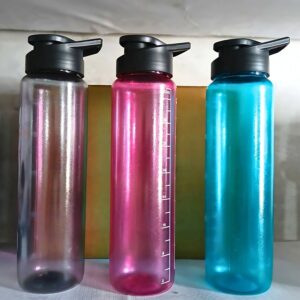 Plastic Sports Water Bottle set of 3