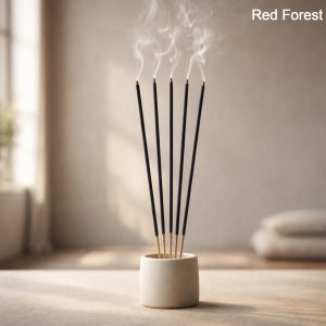 Red Forest Fragrance scented Stick Agarbatti Natural Incense Sticks for Pooja