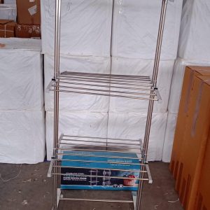 Foldable Cloth Drying Stand with Wheels