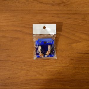 Gold-Tone Crystal Studded Huggie Drop Earrings for Women