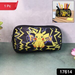 Premium Cartoon Character Pencil Pouch for Kids (1 Pc)