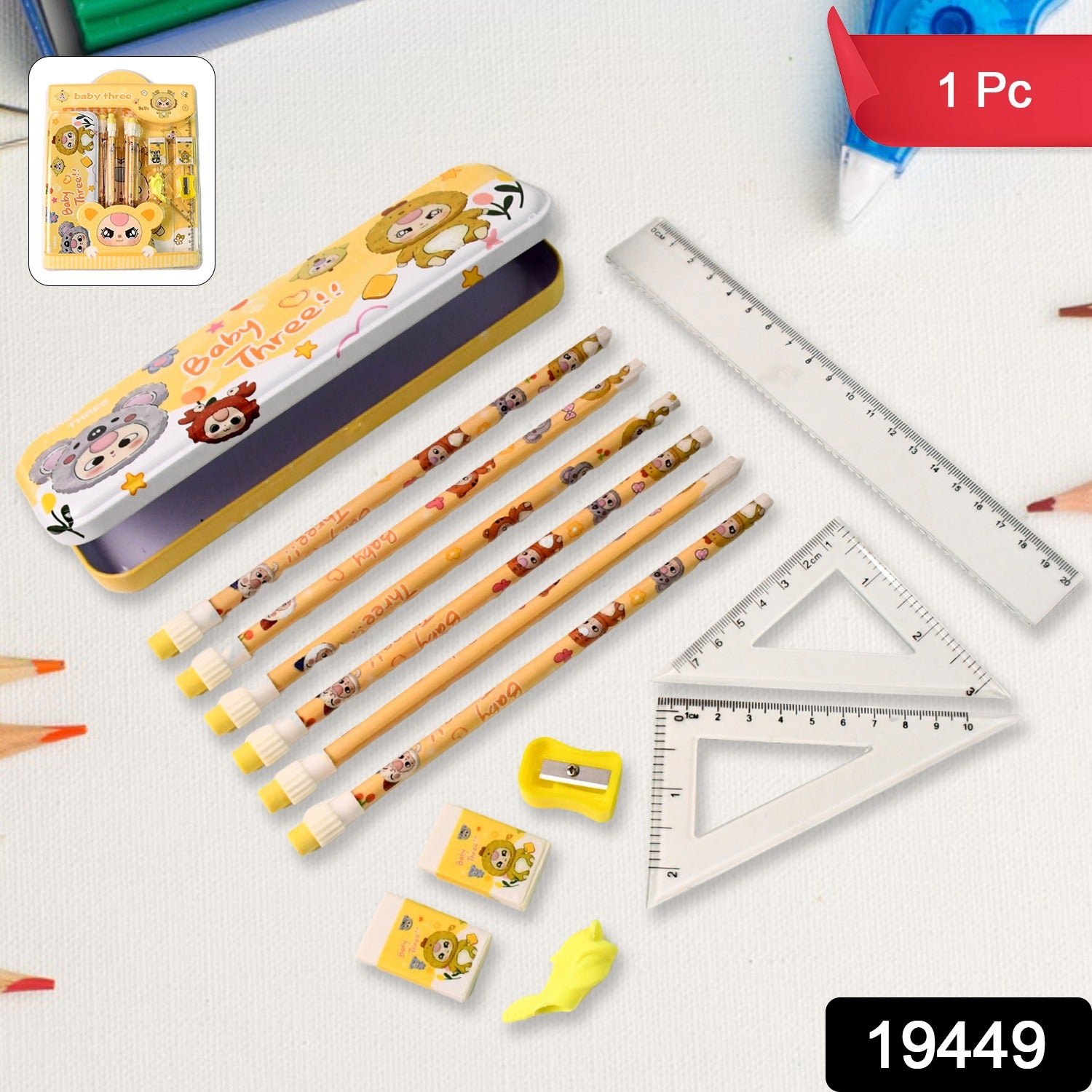 14-in-1 Complete Stationery Kit for Kids